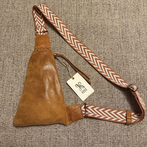 HOBO Buffed Leather Bodhi Sling In Whiskey NWT main image 6